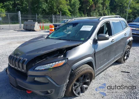 2015 Jeep Cherokee Trailhawk from USA, damaged, VIN 1C4PJMBS0FW780363